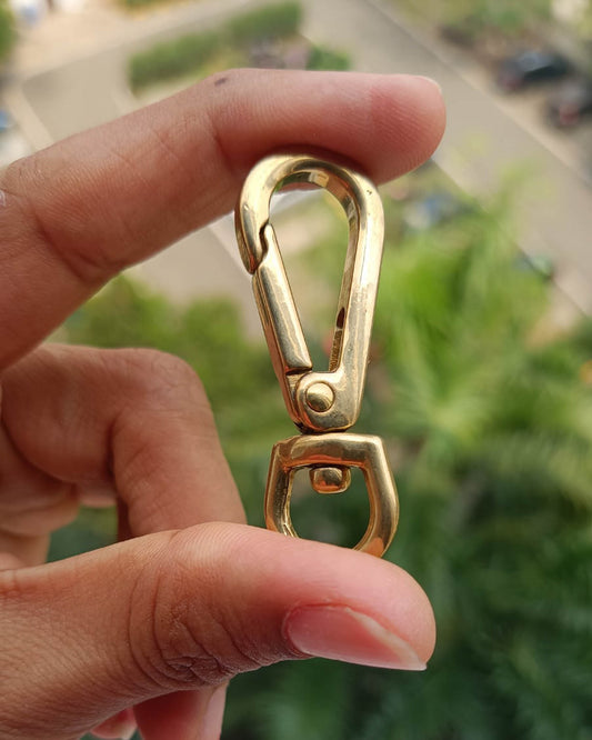 Porus Swivel Snap Hook (Solid Brass)