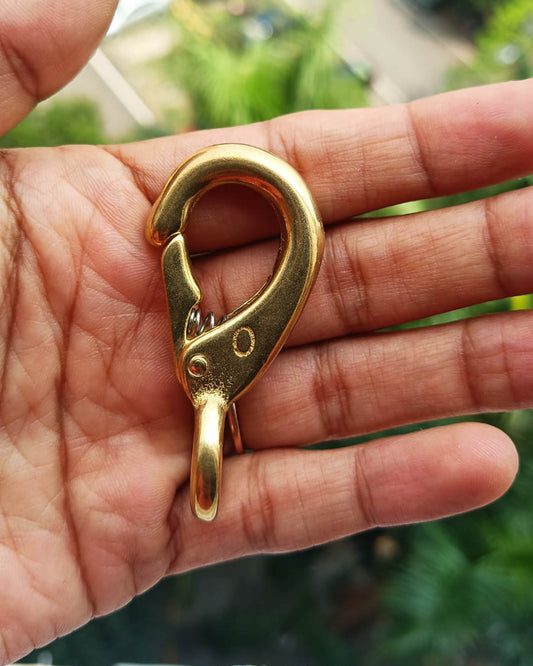 Kalinga Non Swivel Hook (Solid Brass)