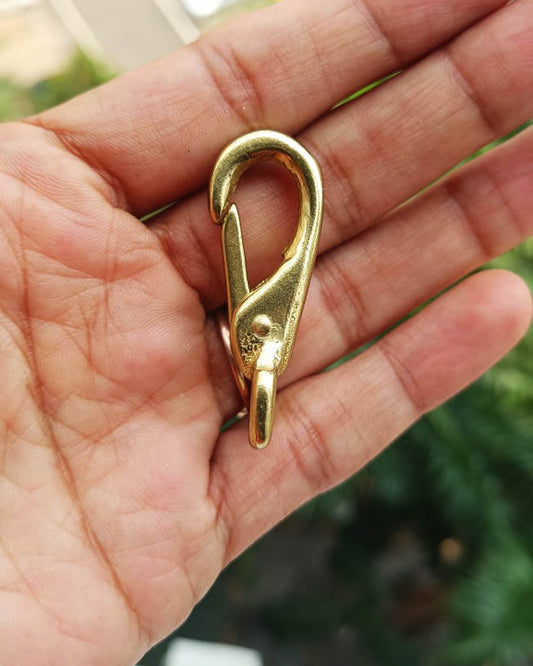 Kuru Non Swivel Hook (Solid Brass)