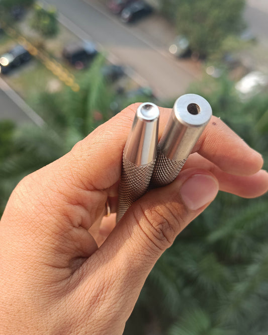 Rivet & Burr Setter 2-Piece Set - Professional Riveting