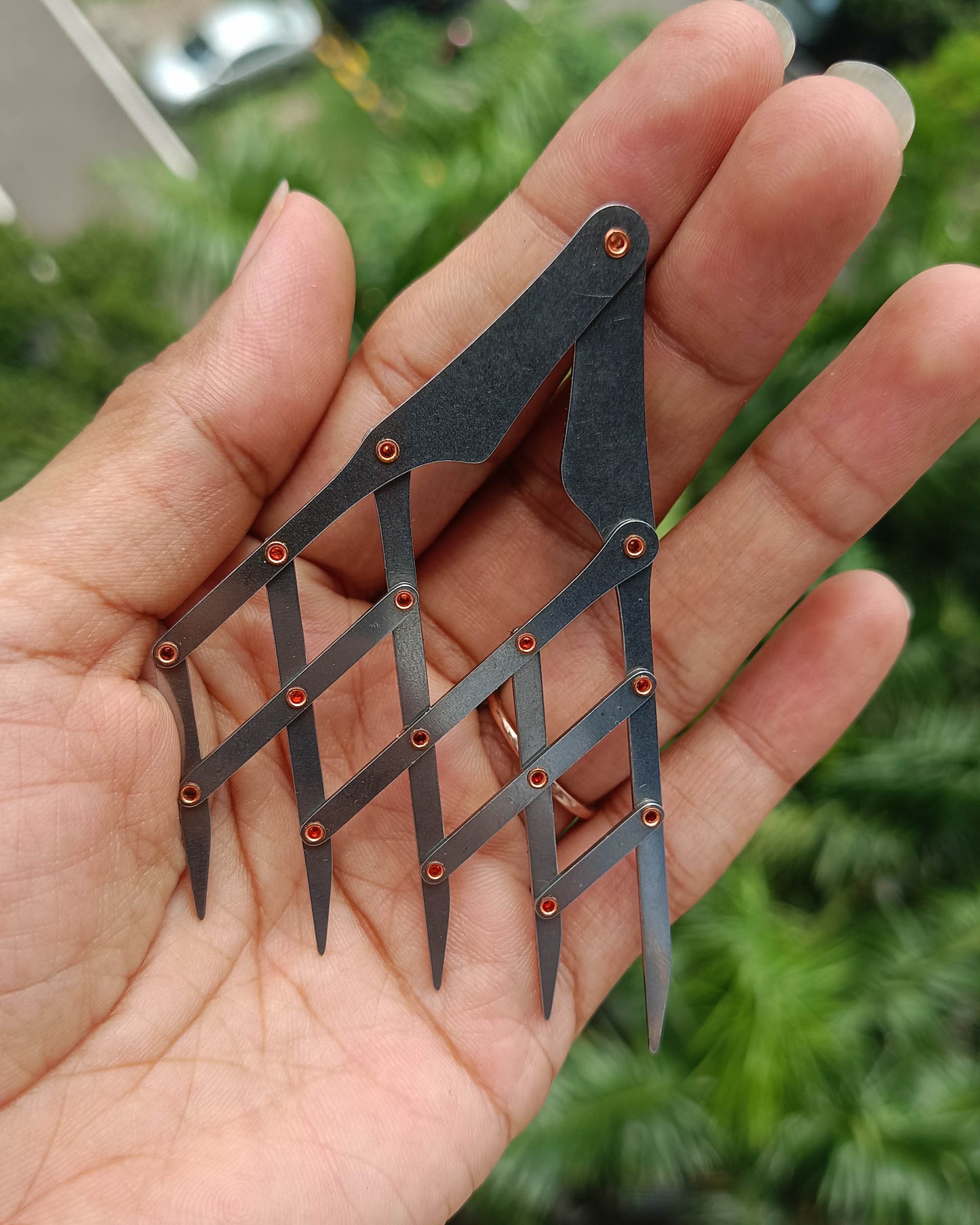 Small Nattools Isometric Ruler (5 Teeth)