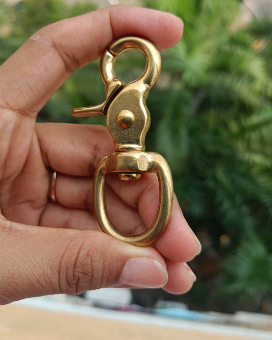 Taxila Swivel Snap Hook (Solid Brass)