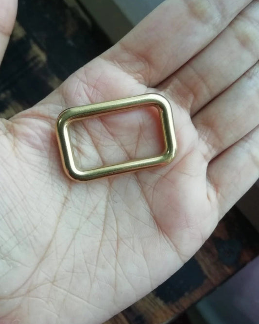 Rectangular Frame in Solid Brass
