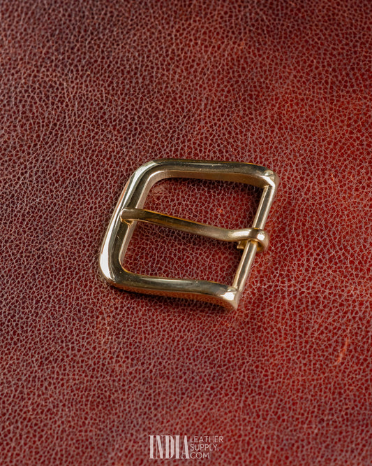 44mm Buckle, Solid Brass | India Leather Supply