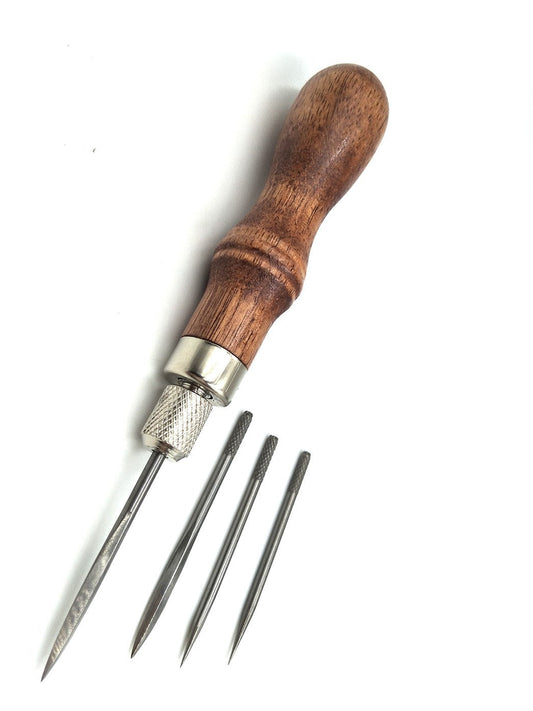 Awl- 4 in 1 leathercraft Sewing Awl Leather Stitching Awl