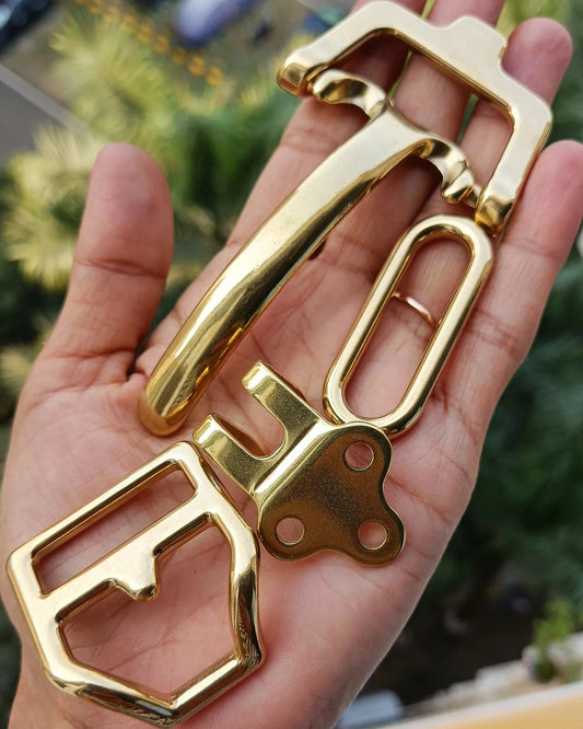 Brass Cavalry Buckle