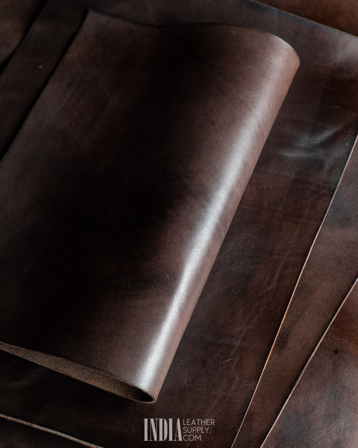 Sheong Shi Tannery - Cognac Brown (Polished & Milled) - 1.6/1.8mm