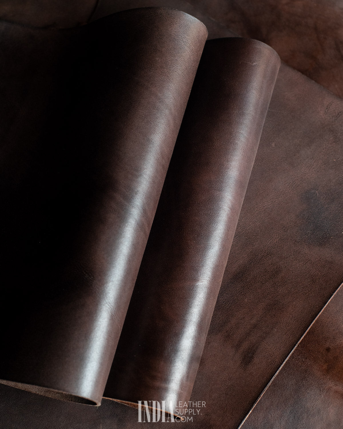 Sheong Shi Tannery - Cognac Brown (Polished & Milled) - 1.6/1.8mm