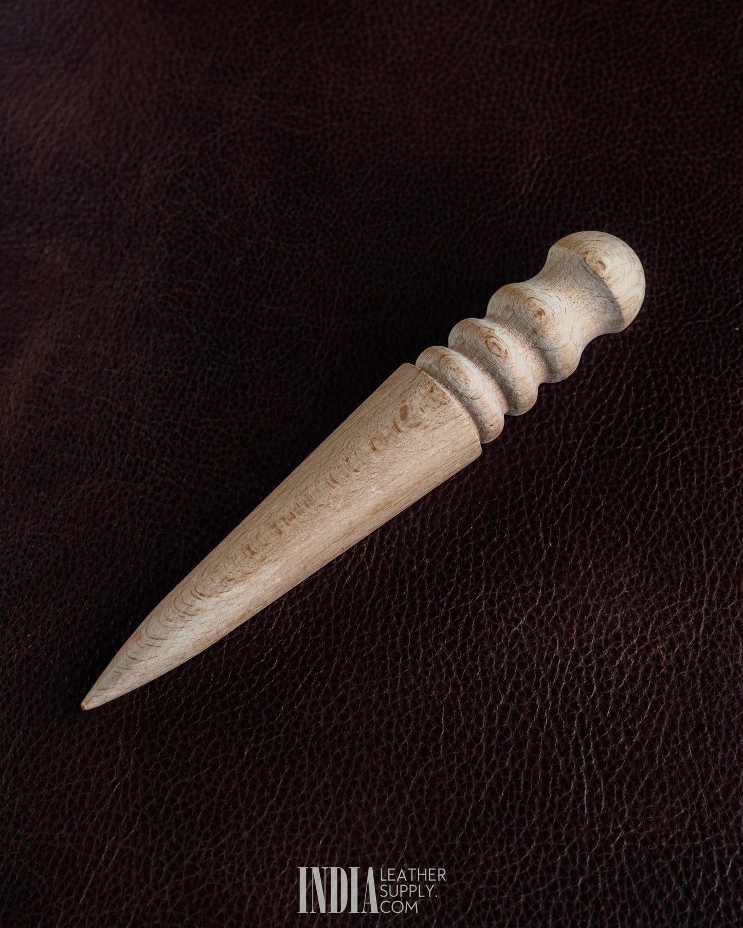 Wooden Leather Burnisher