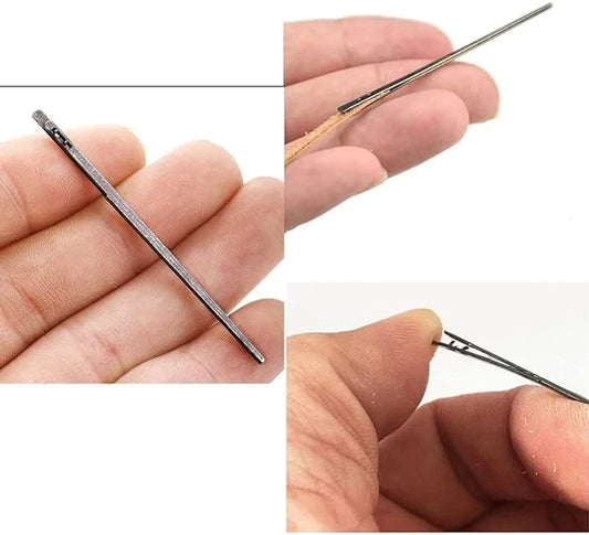Leather Lacing Needle Double prong