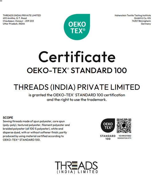 0.8 mm 400 Meters Polyester Waxed Thread| Threads India