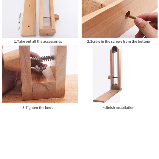 Stitching Pony Hand Stitching Wooden Frame (walnut wood)