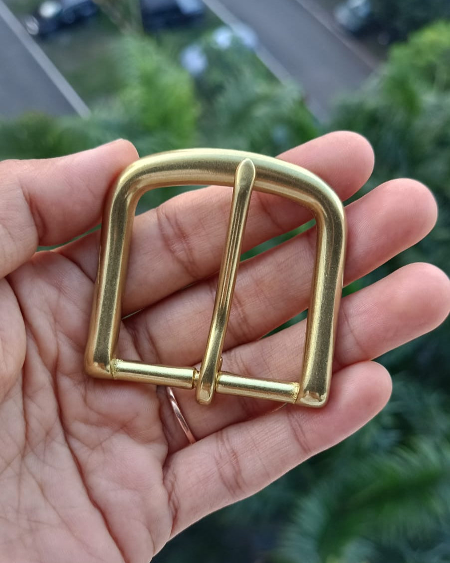 38mm Premium Lacquered Solid Brass Buckle