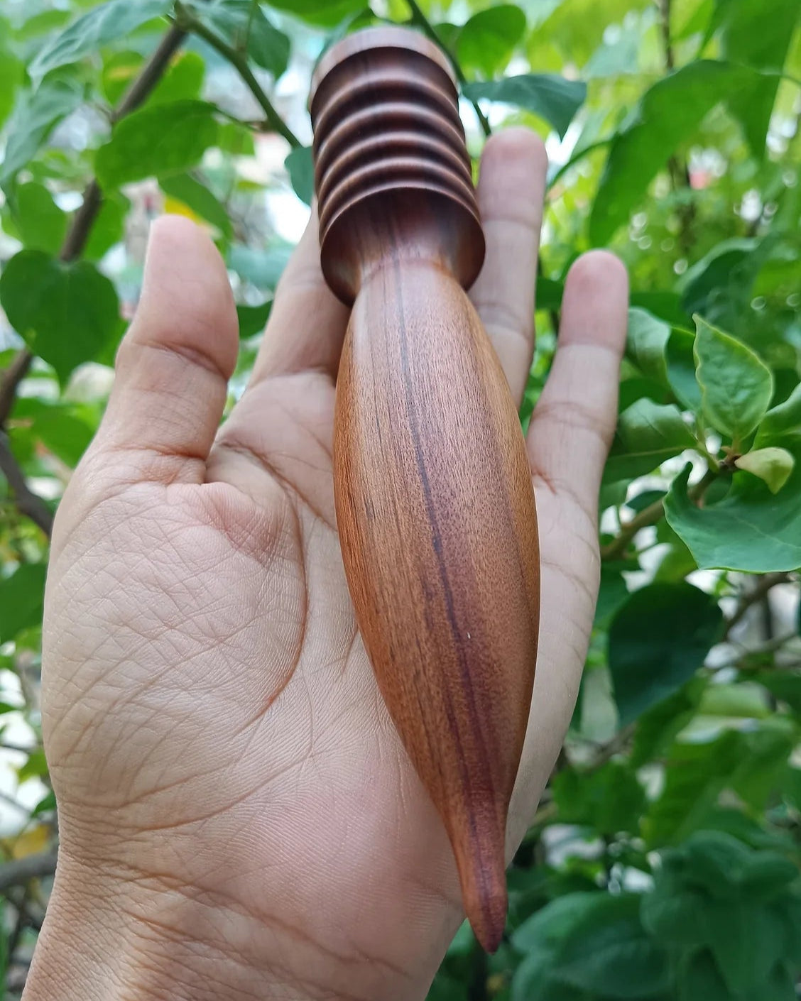 Premium Quality Leather Burnisher made from Rosewood |Wood Burnisher