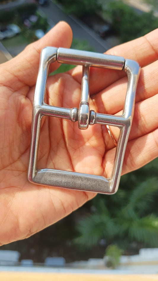 Cedi 38mm Stainless Steel Center Bar Buckle