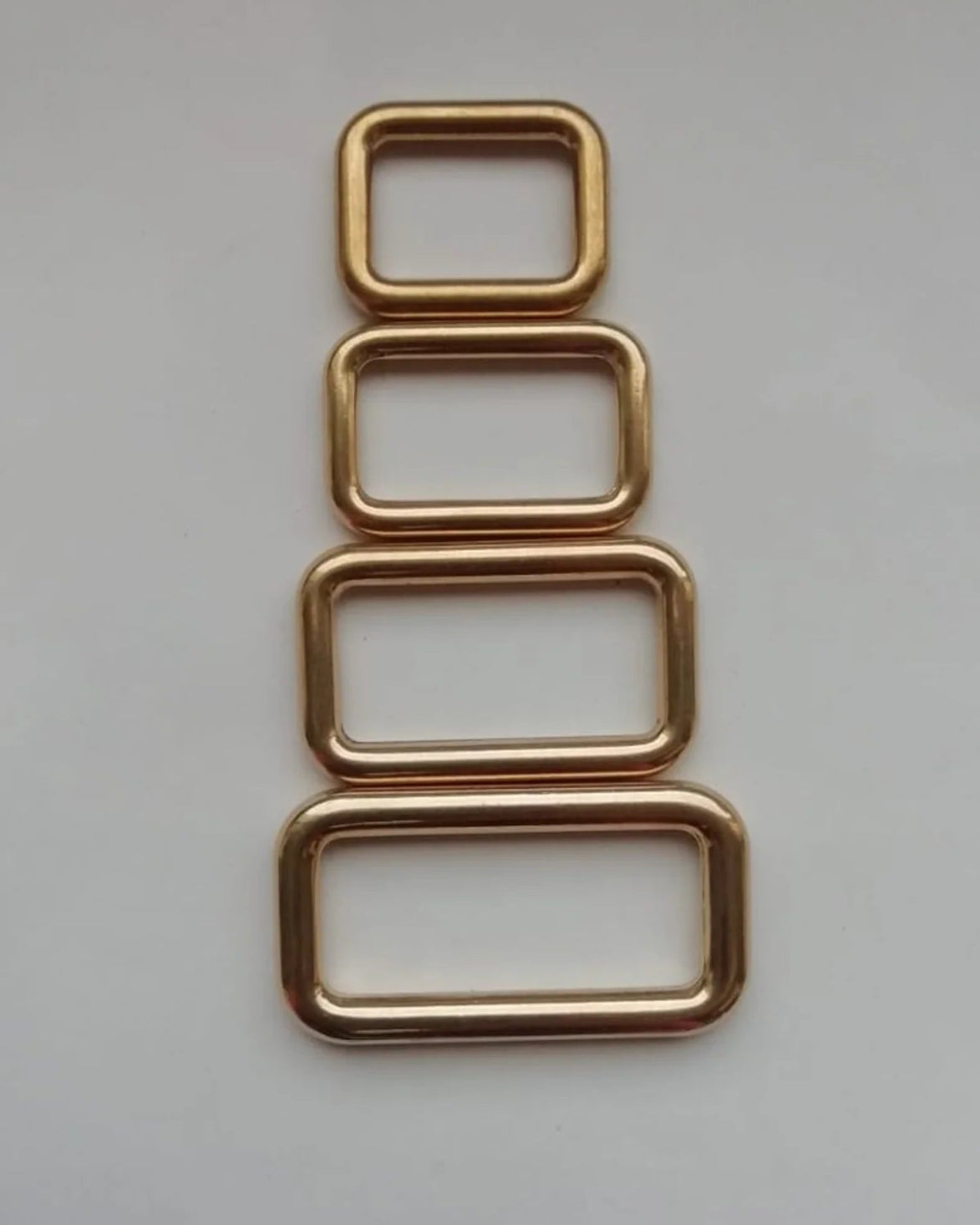 Rectangular Frame in Solid Brass