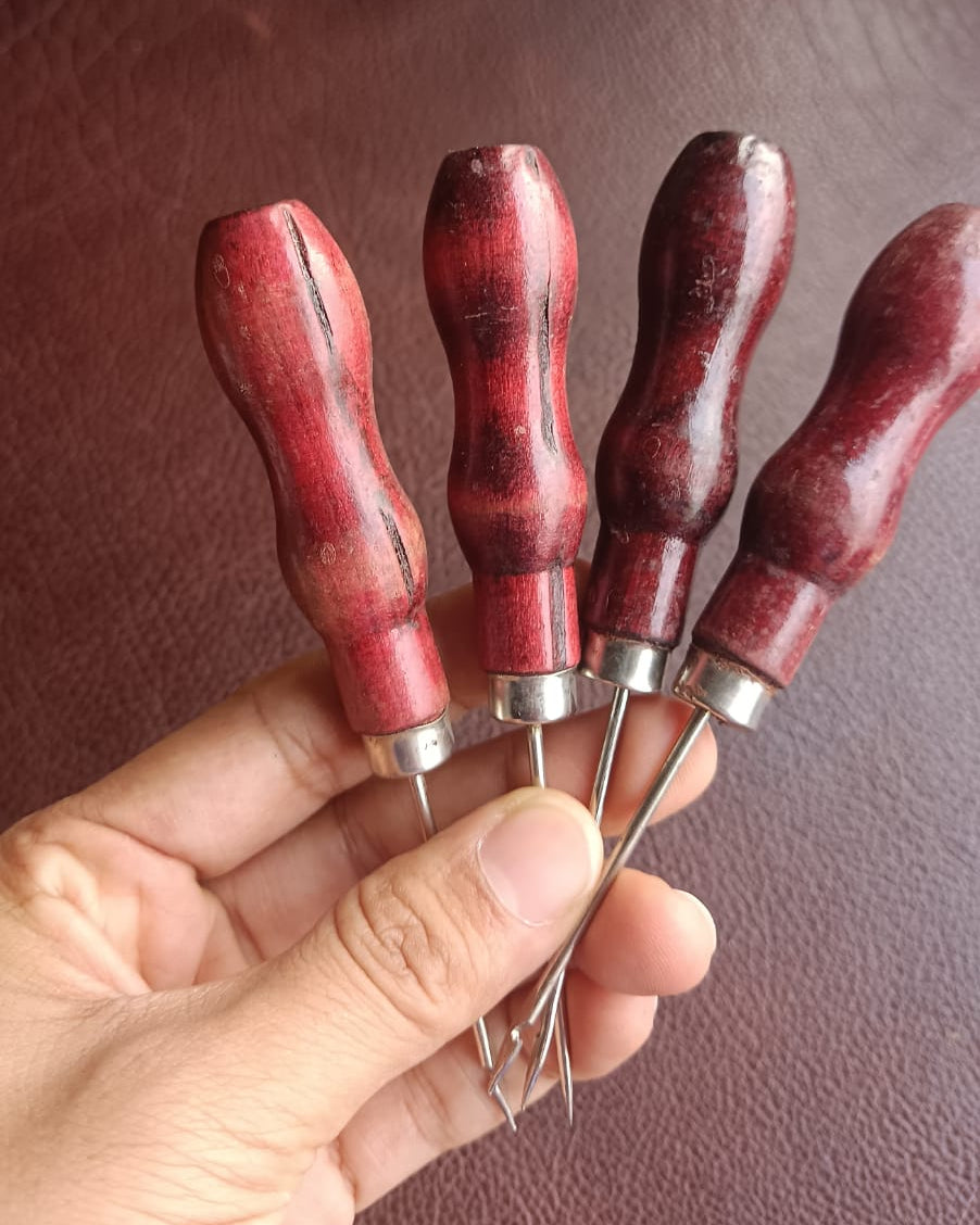 As is: Double Gourd Awl | India Leather Supply