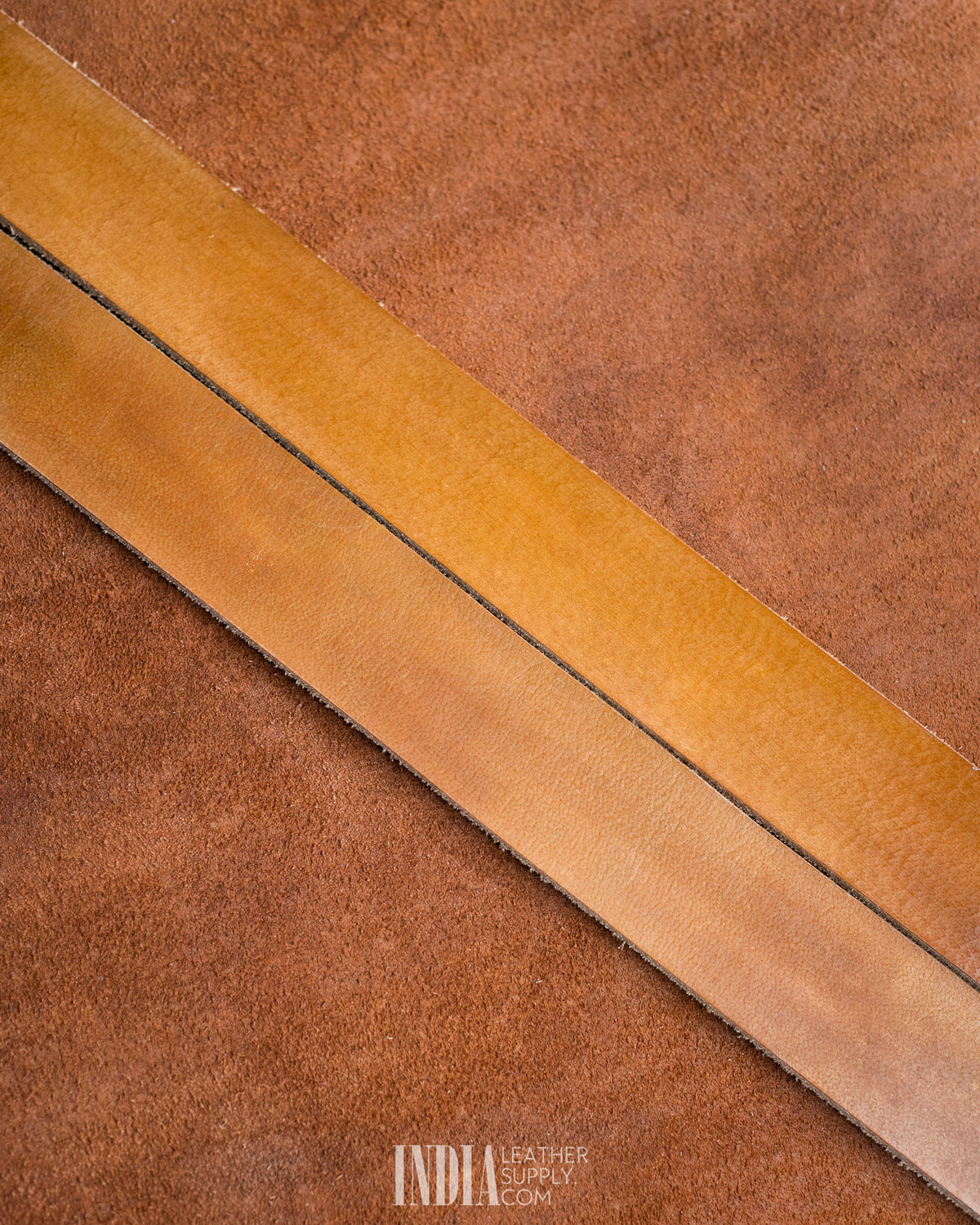 Belt Blank – Tan | India Leather Supply