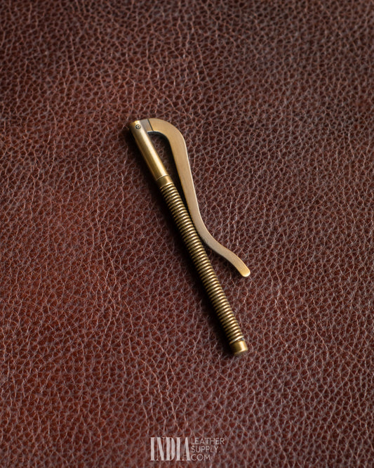 Brass Money Clip 80mm | India Leather Supply