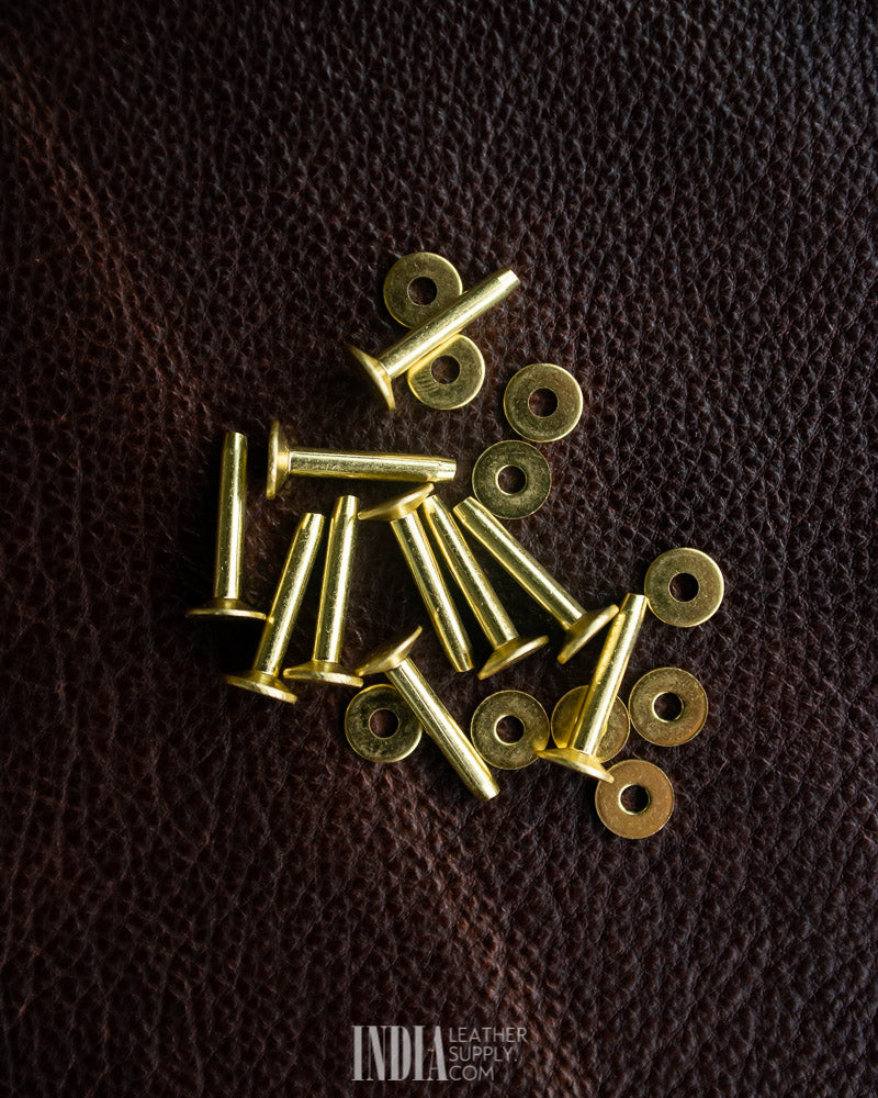 Brass Rivets | India Leather Supply
