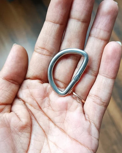 D-Ring Stainless Steel | 26mm | India Leather Supply