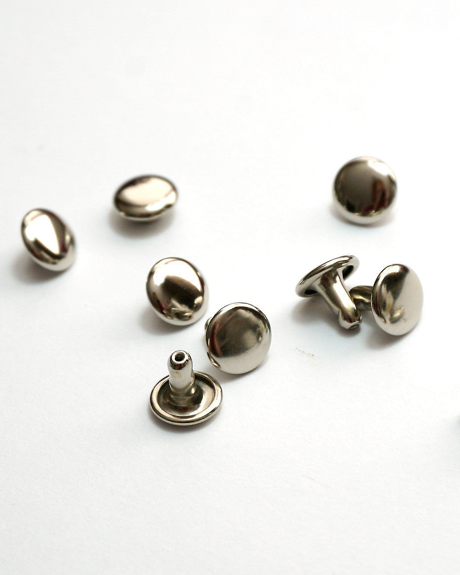 Double Cap Brass Rivet Sample Pack | India Leather Supply