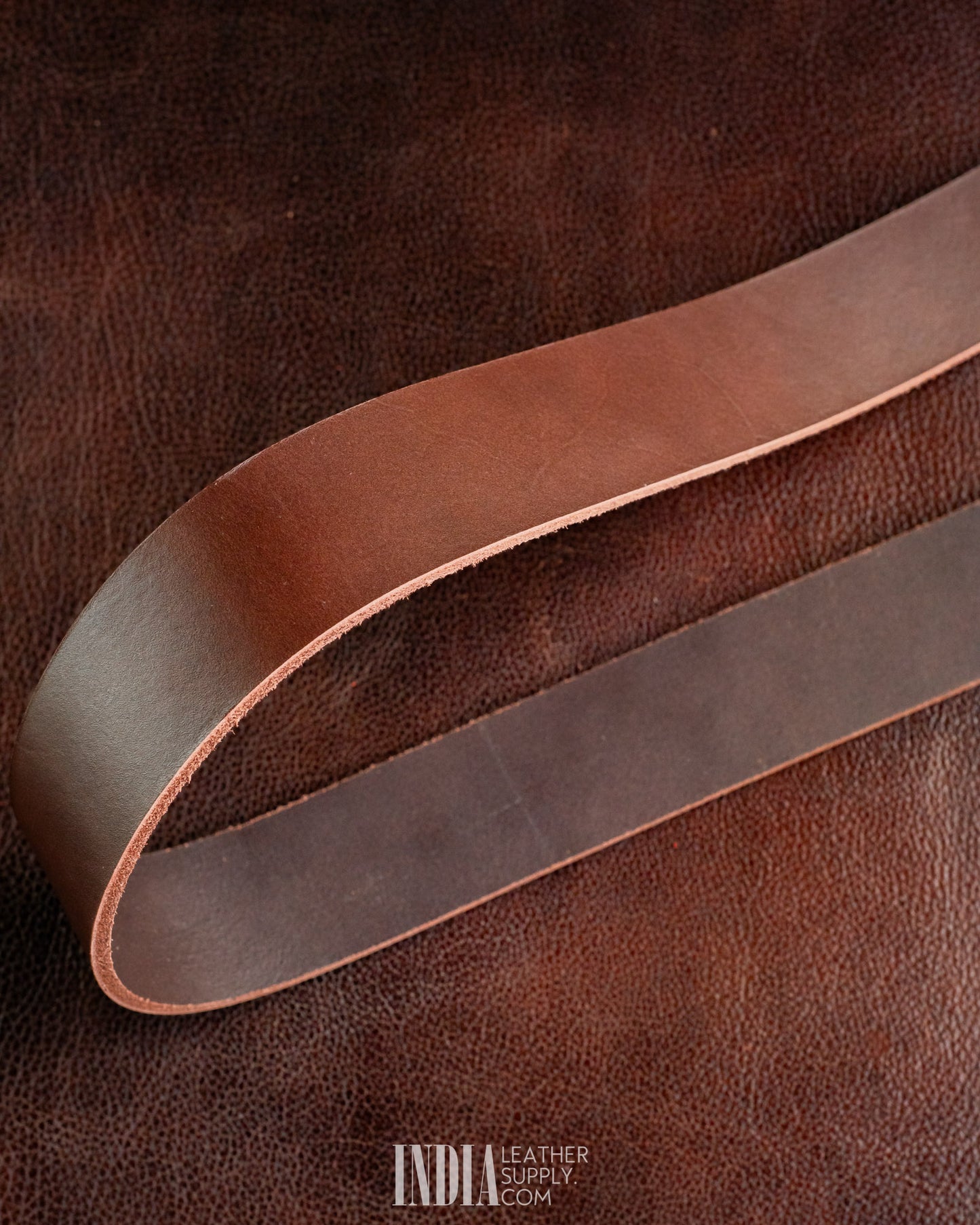 Havana Brown Belt Strap 3.7-3.9mm | India Leather Supply