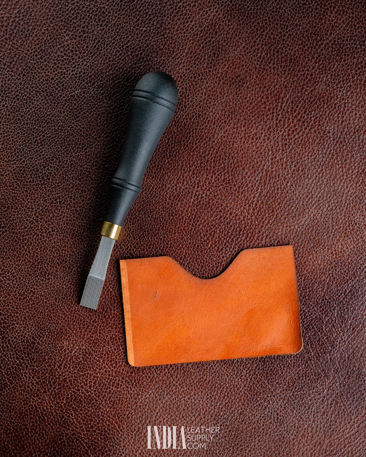 Leather roughing tool, full length view | India Leather Supply