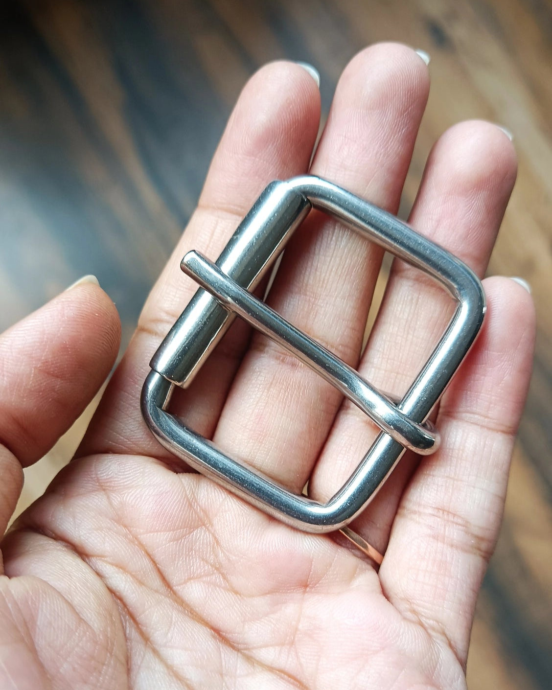 Roller Buckle W Series | 37mm | India Leather Supply