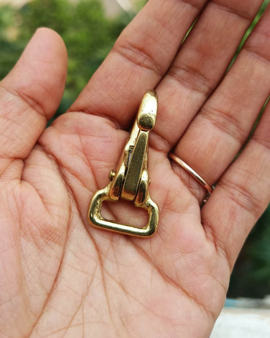 Kuru Non Swivel Hook (Solid Brass)