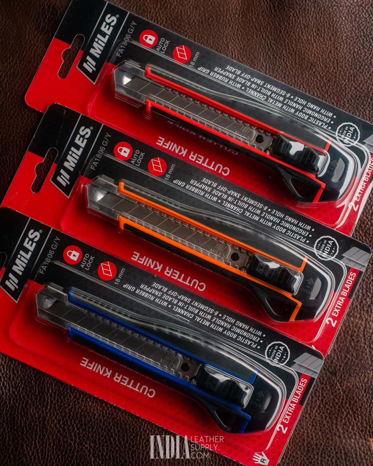18mm KANGARO Miles FA1806 G Heavy Duty Cutter | India Leather Supply