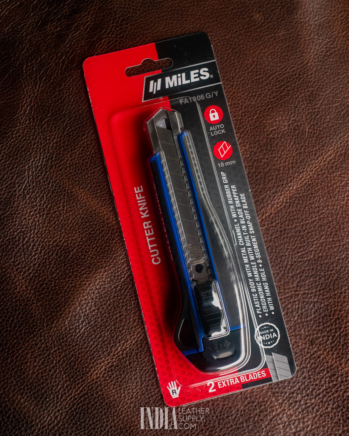 18mm KANGARO Miles FA1806 G Heavy Duty Cutter | India Leather Supply