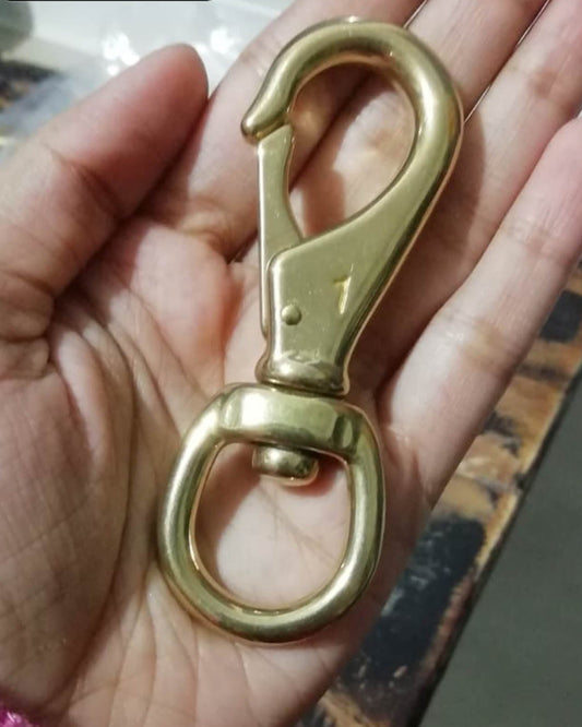 Pulinda Swivel Hook (Solid Brass)