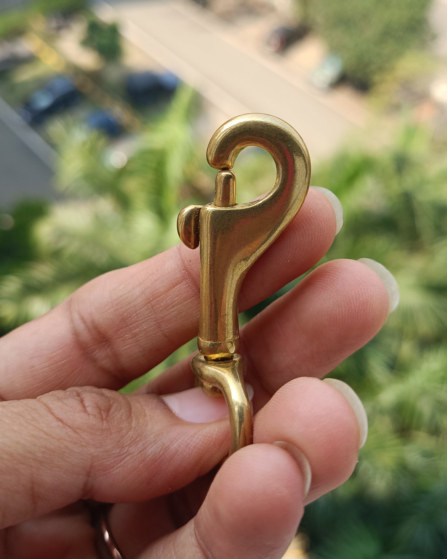 Pundra 20*55mm swivel snap hook Solid Brass