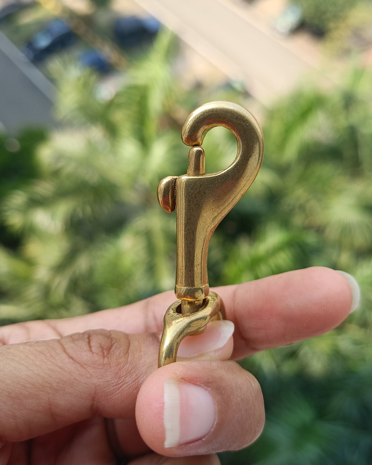 Pundra 20*55mm swivel snap hook Solid Brass