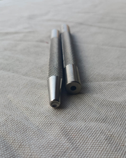 Rivet & Burr Setter 2-Piece Set - Professional Riveting