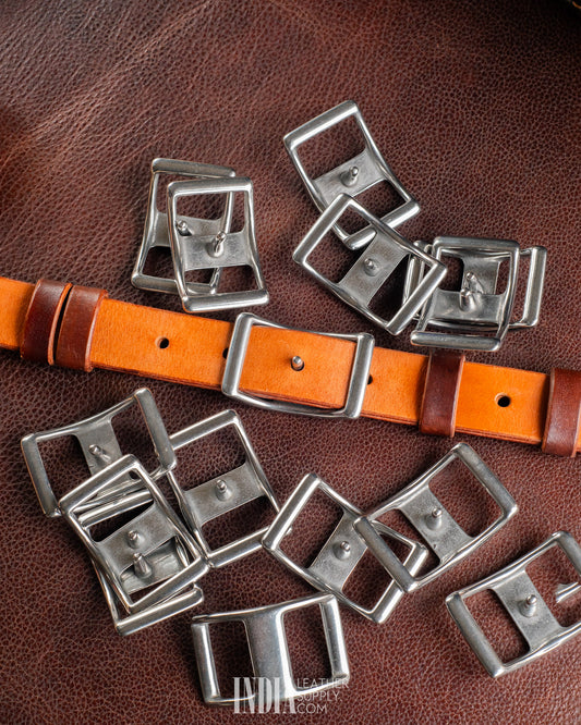 25mm Conway Buckle SS - 2 | India Leather Supply