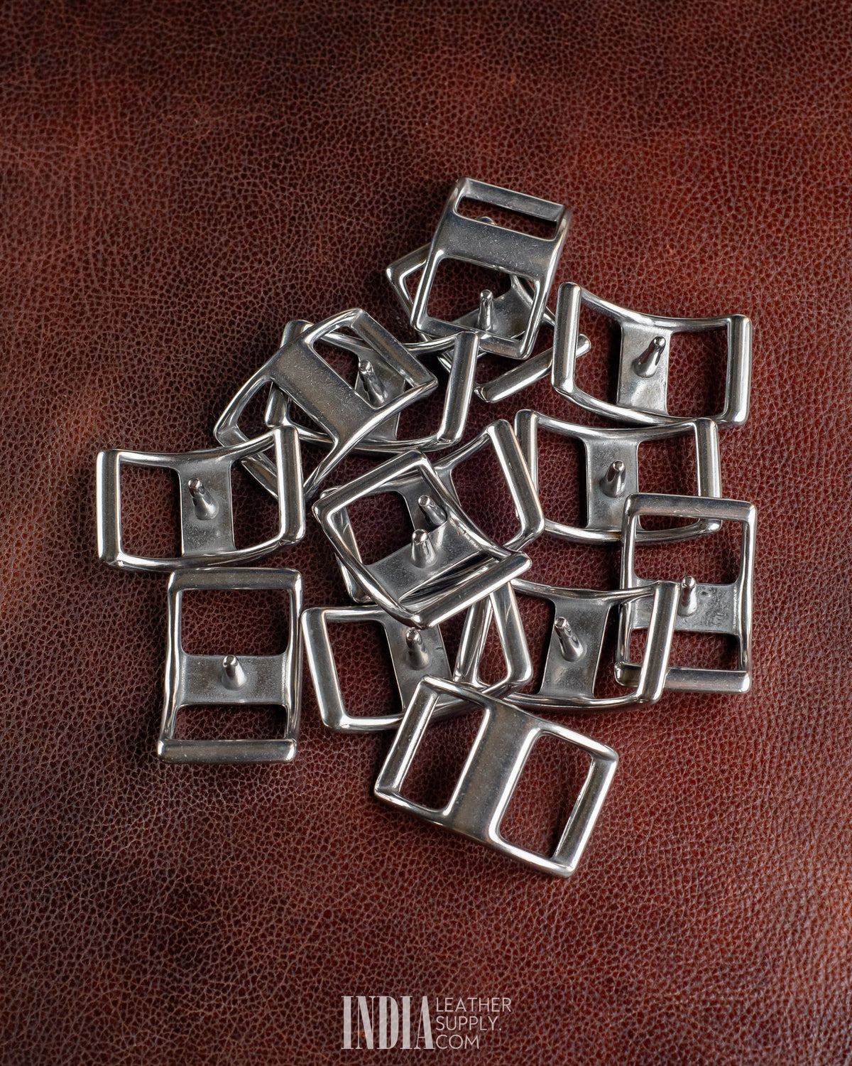 25mm Conway Buckle SS - 4 | India Leather Supply