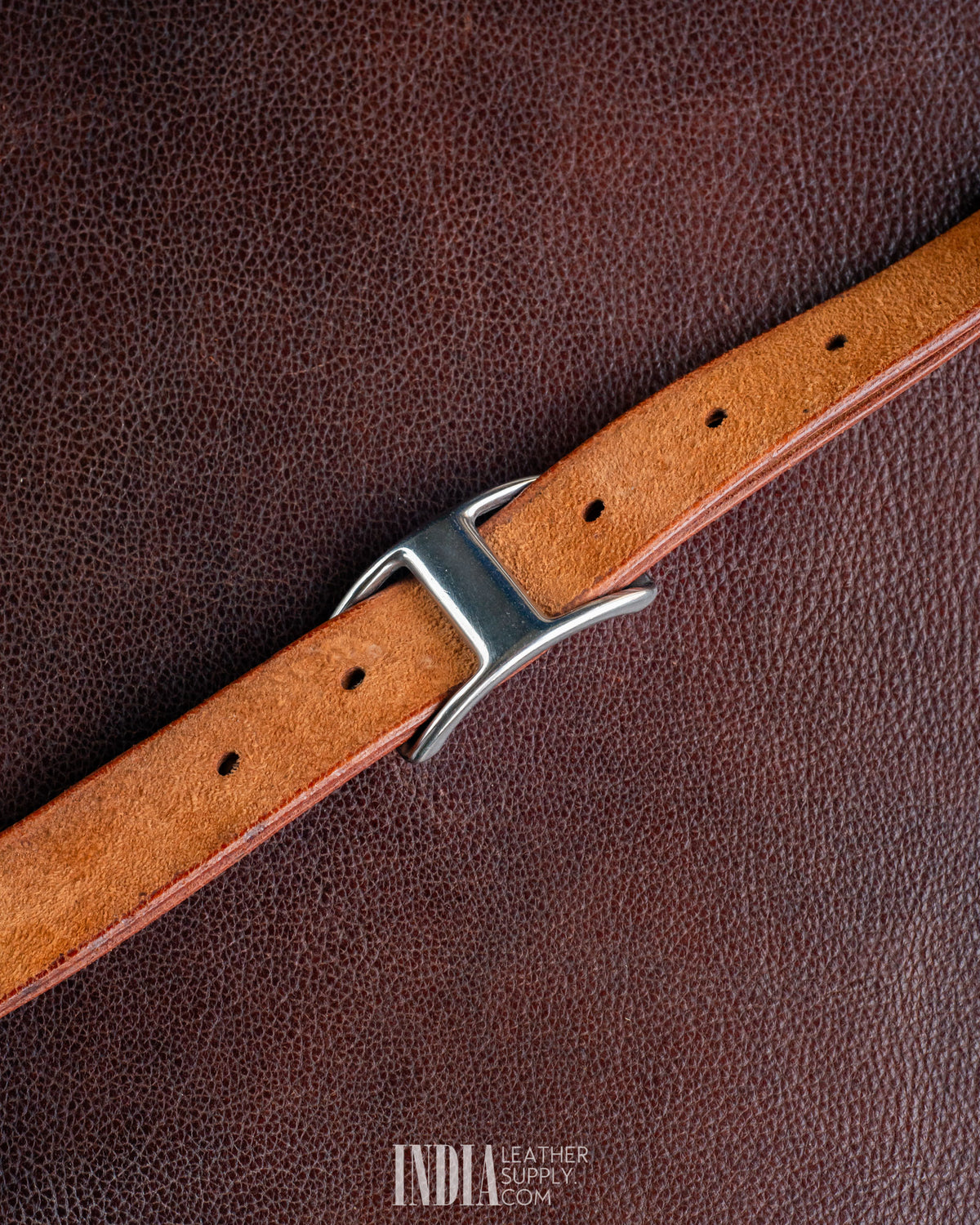 25mm Conway Buckle SS - 7 | India Leather Supply
