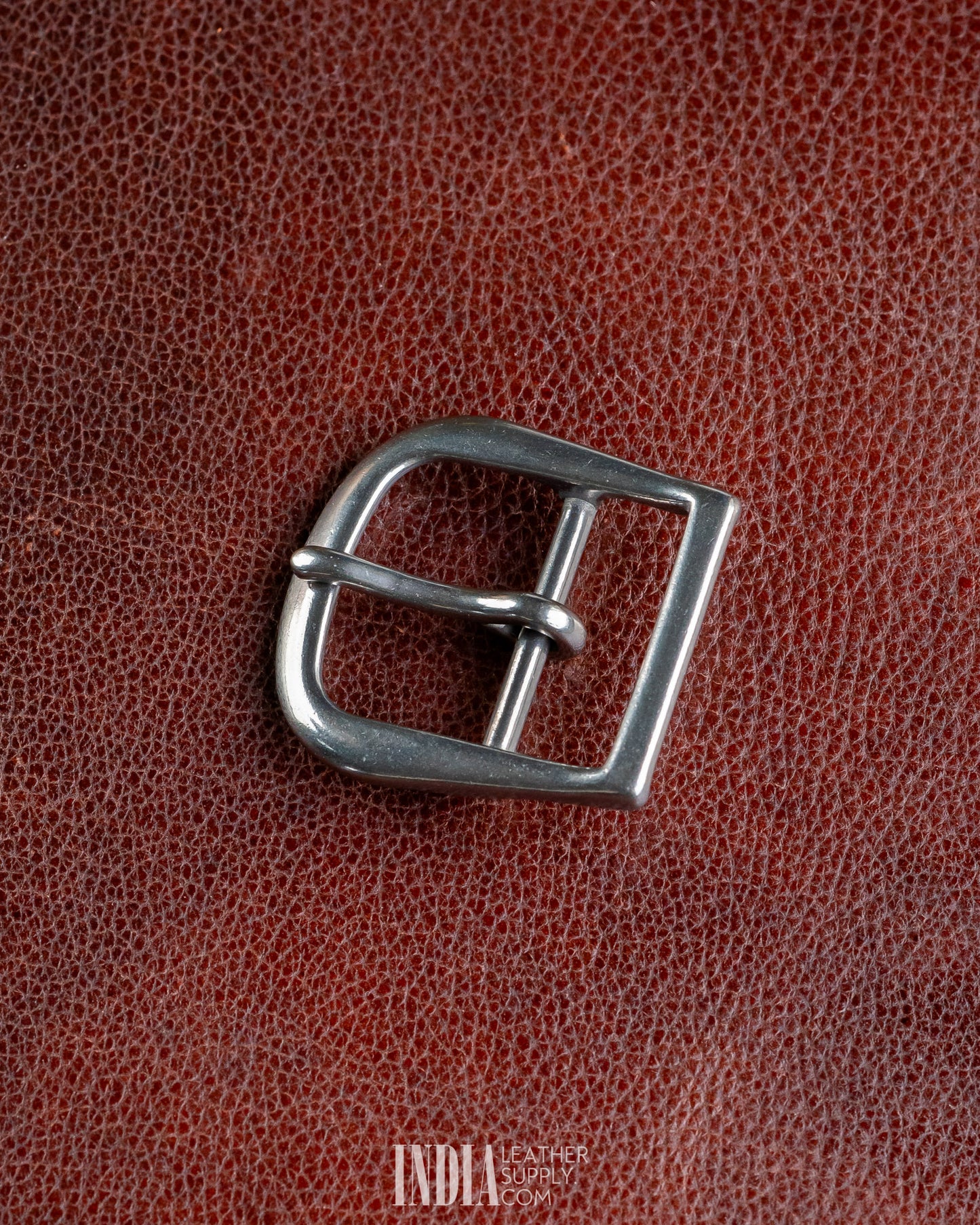 32mm Centre Bar Buckle SS - 2 | India Leather Supply