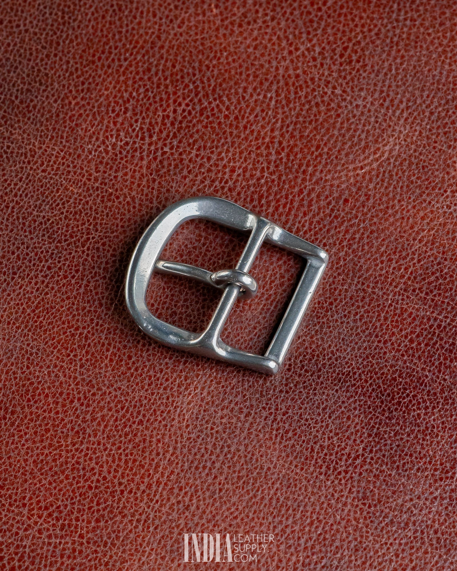 32mm Centre Bar Buckle SS - 4 | India Leather Supply