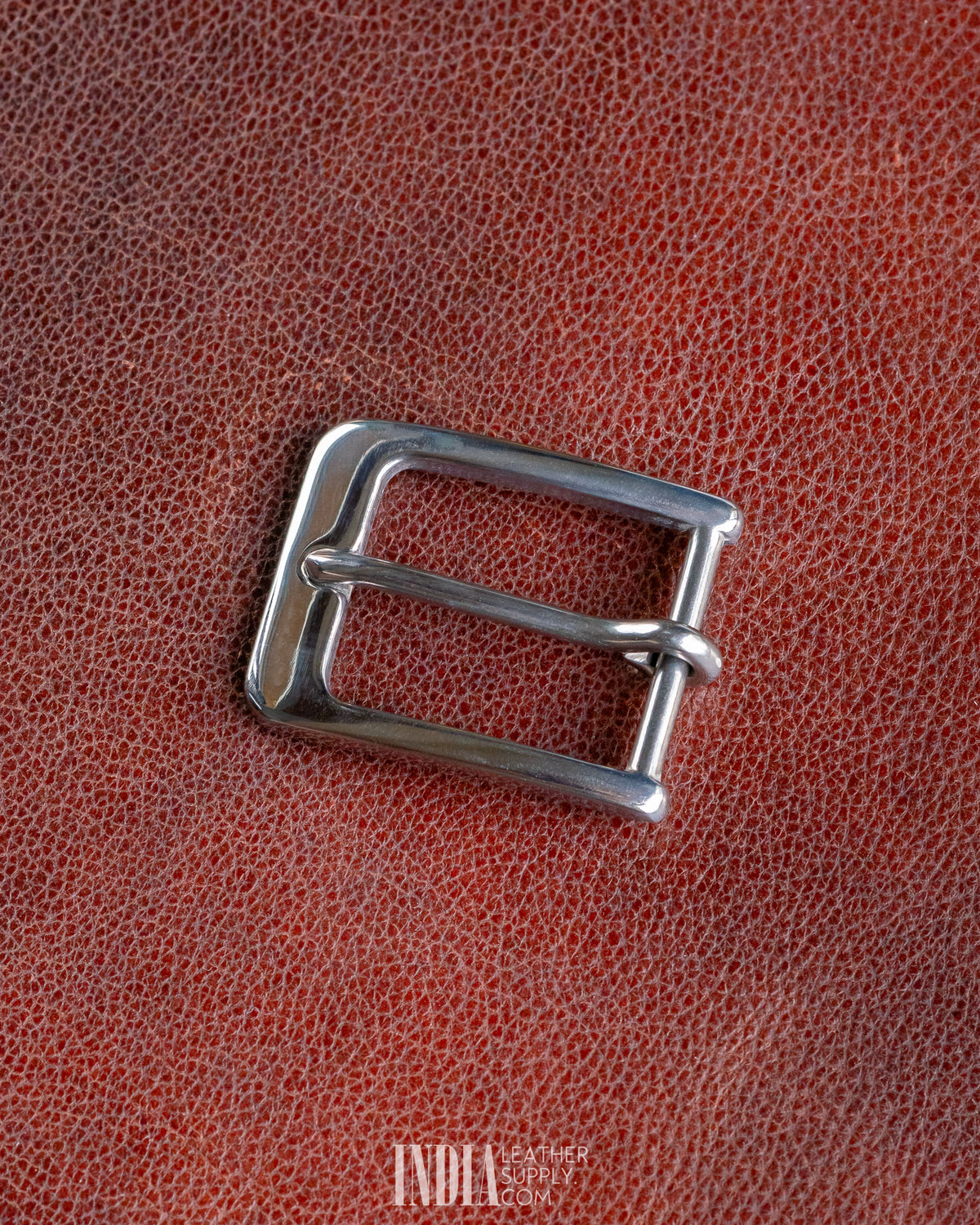 32mm Sleek Buckle SS - 6 | India Leather Supply