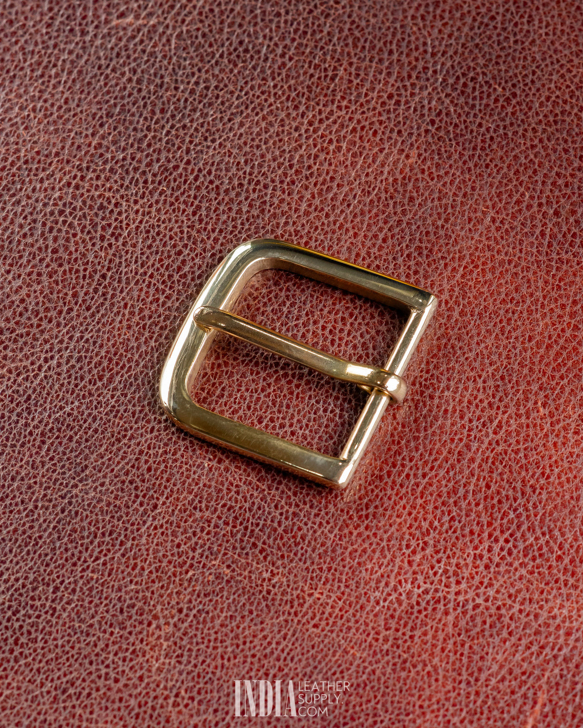 39mm Buckle, Solid Brass | India Leather Supply