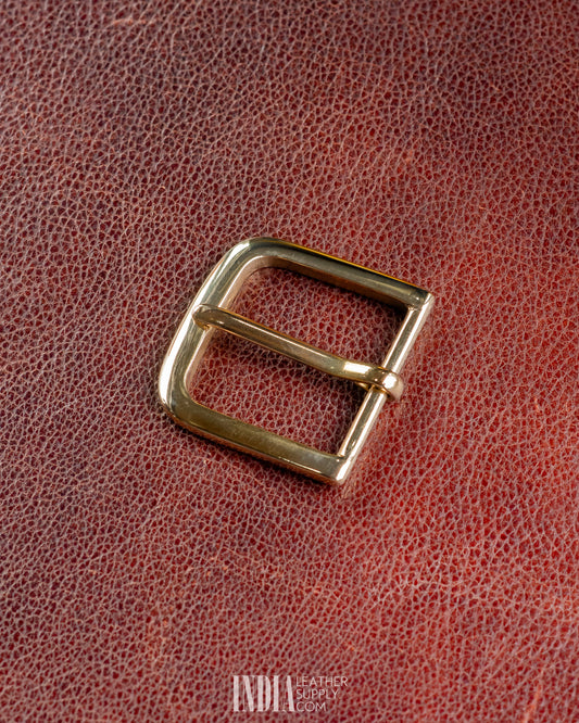 39mm Buckle, Solid Brass | India Leather Supply