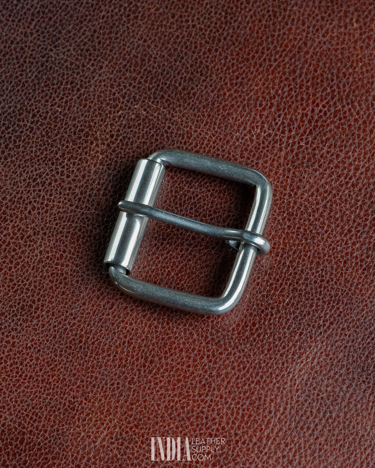 41mm Roller Buckle SS - 3 | India Leather Supply