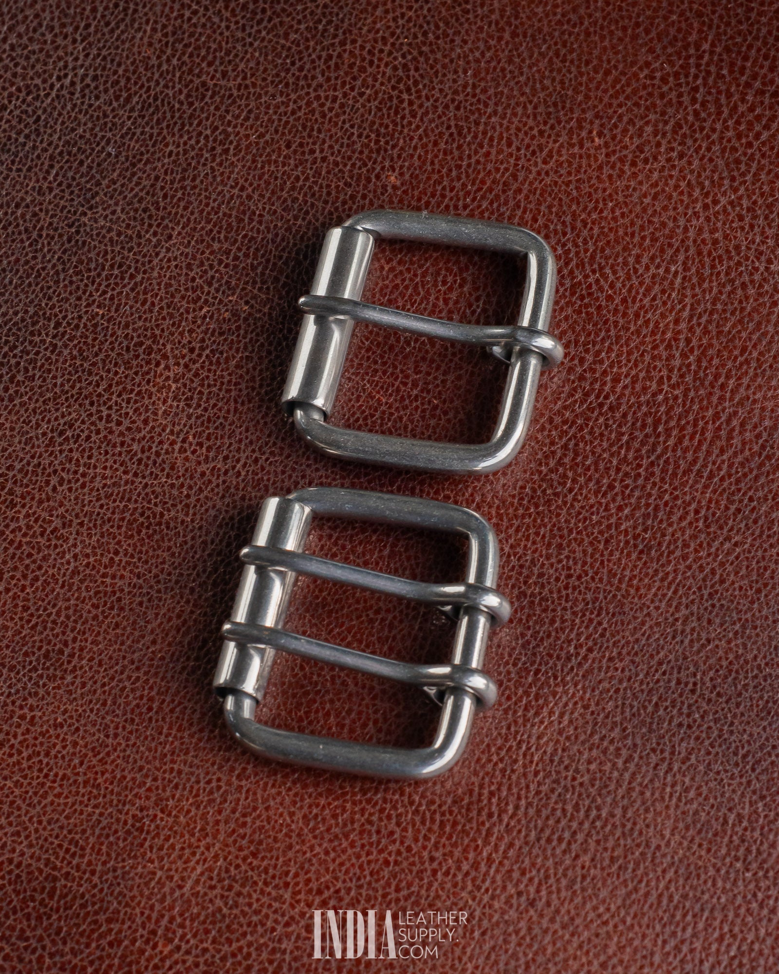 41mm Roller Buckle SS - 4 | India Leather Supply