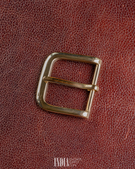 44mm Buckle, Solid Brass | India Leather Supply
