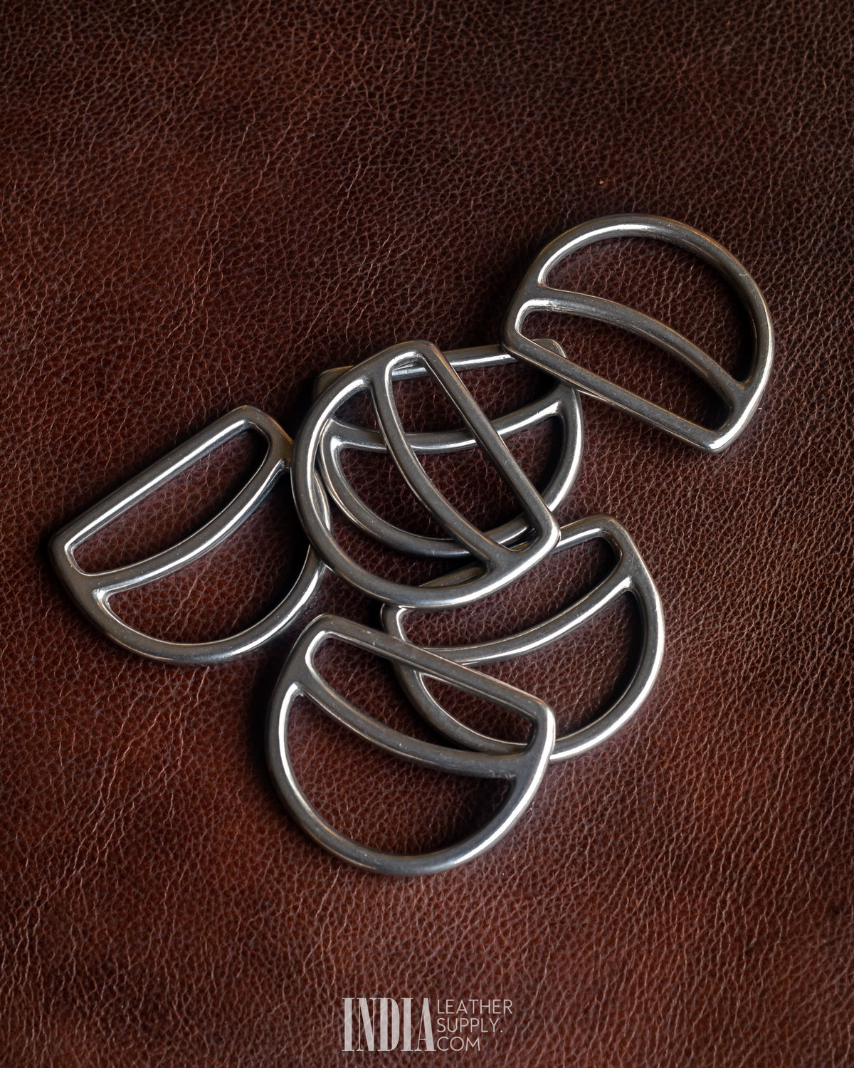 45mm Centre Bar D Ring Strap Adjuster SS | India Leather Supply