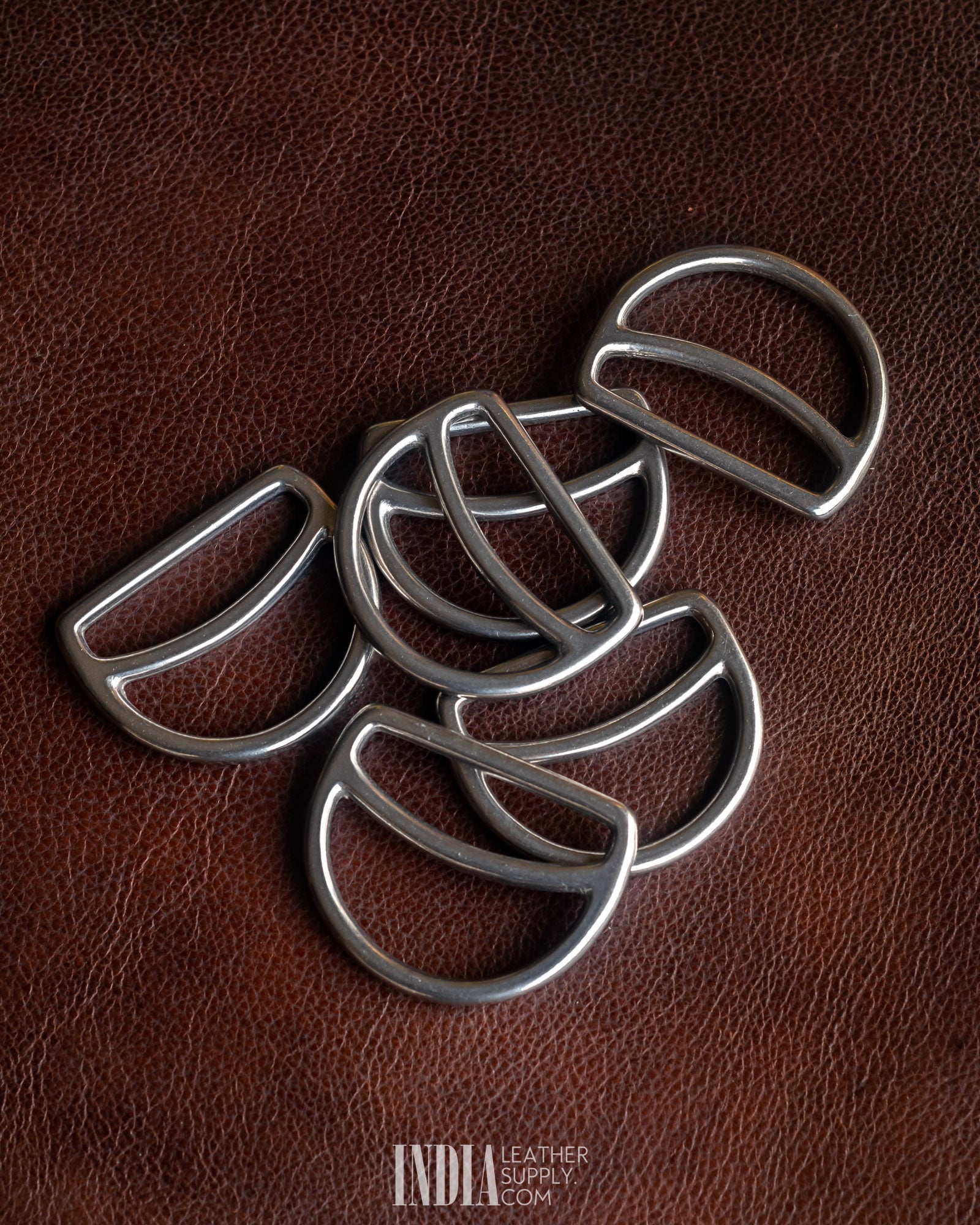 45mm Centre Bar D Ring Strap Adjuster SS | India Leather Supply