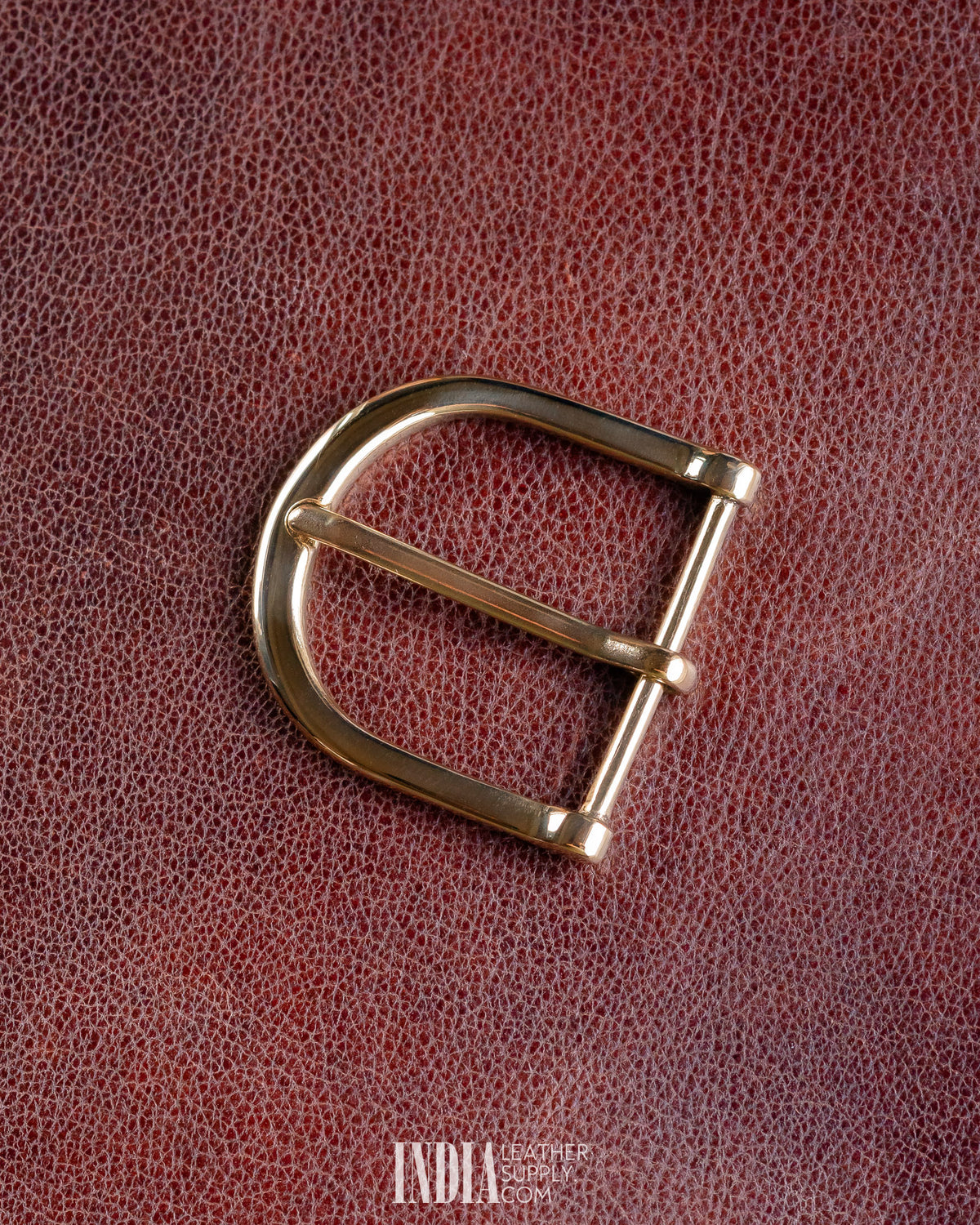50mm Belt Buckle, Solid Brass | India Leather Supply